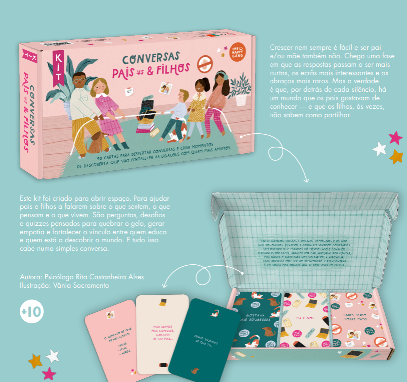 Happy Gang | Kit Conversas Pais e Filhos