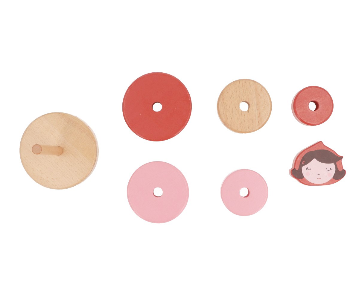 Monnëka | Torre Empilhável Capuchinho Vermelho