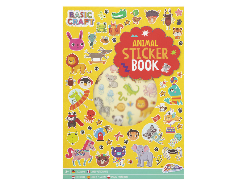 Caderno de Autocolantes A4 | Animais, Festa ou Unicornio