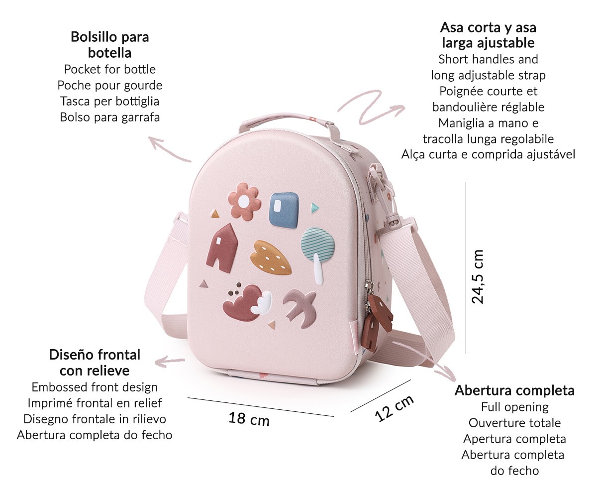 Bolsa Lanche Térmica 3D Tutete | Geometric Nature