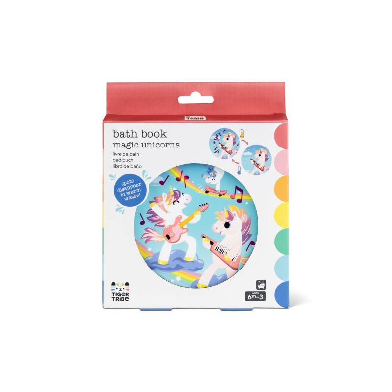 Tiger Tribe | Livro Banho Mágico Messy Unicorn