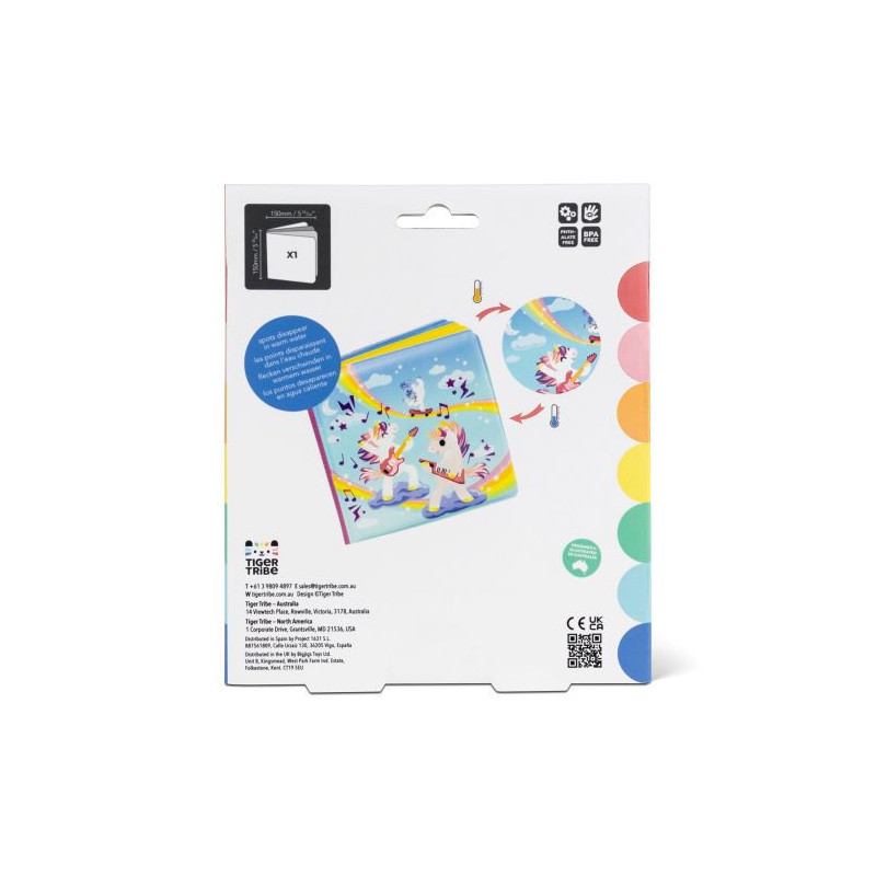 Tiger Tribe | Livro Banho Mágico Messy Unicorn