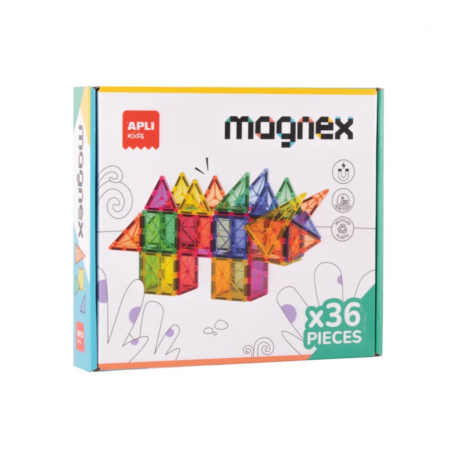 Jogo Magnético Magnex Apli | 36 peças