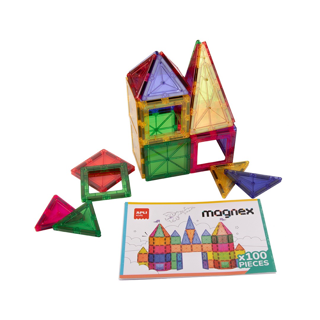 Jogo Magnético Magnex Apli | 100 peças