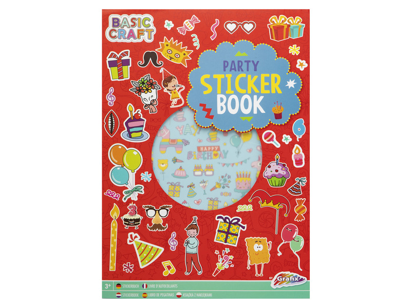 Caderno de Autocolantes A4 | Animais, Festa ou Unicornio