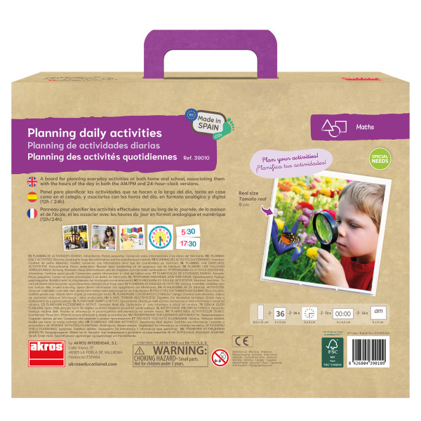 Planning de Atividades Diárias