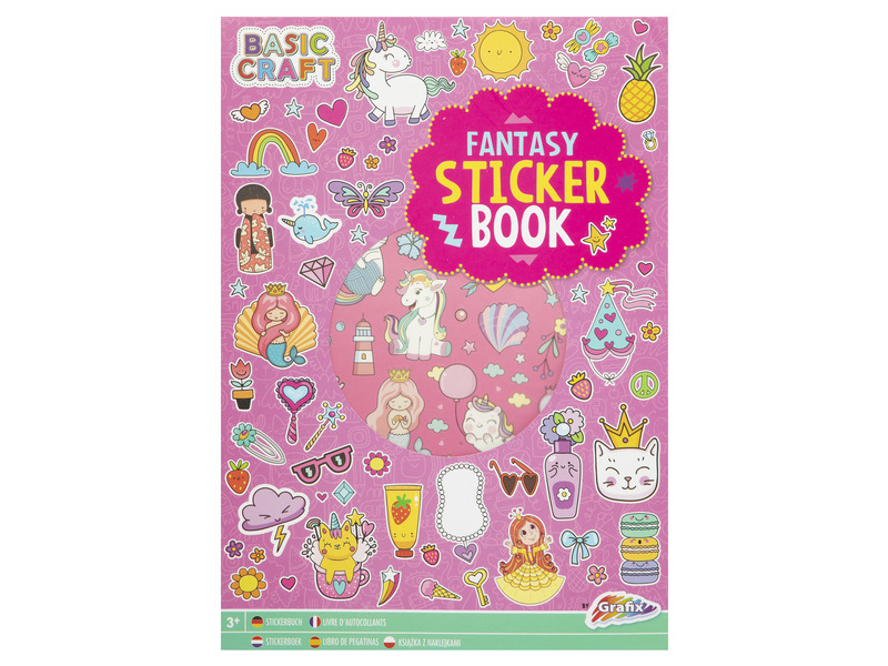 Caderno de Autocolantes A4 | Animais, Festa ou Unicornio