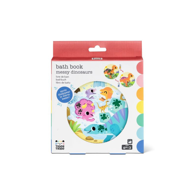 Tiger Tribe | Livro Banho Mágico Messy Dinosaurs