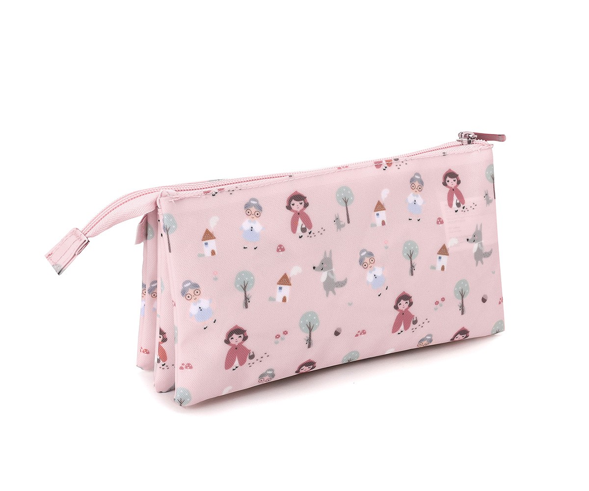 Estojo 3 Compartimentos Personalizável Tutete |  Little Red
