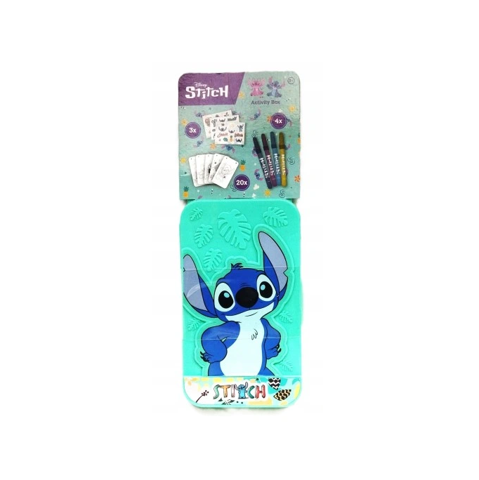Caixa livro Colorir Stitch