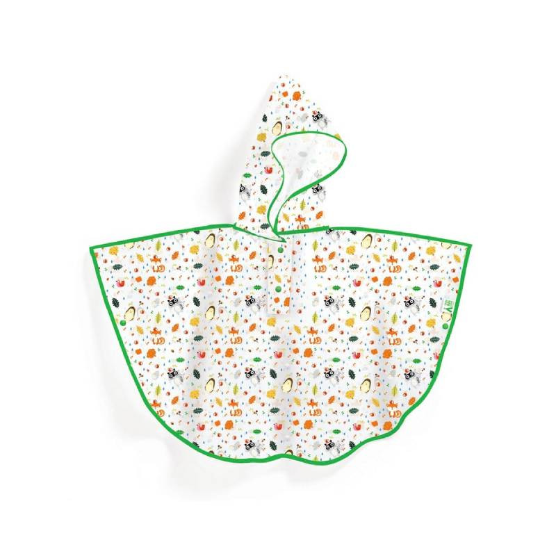 Djeco | Capa de Chuva 3-5 anos Animais Floresta