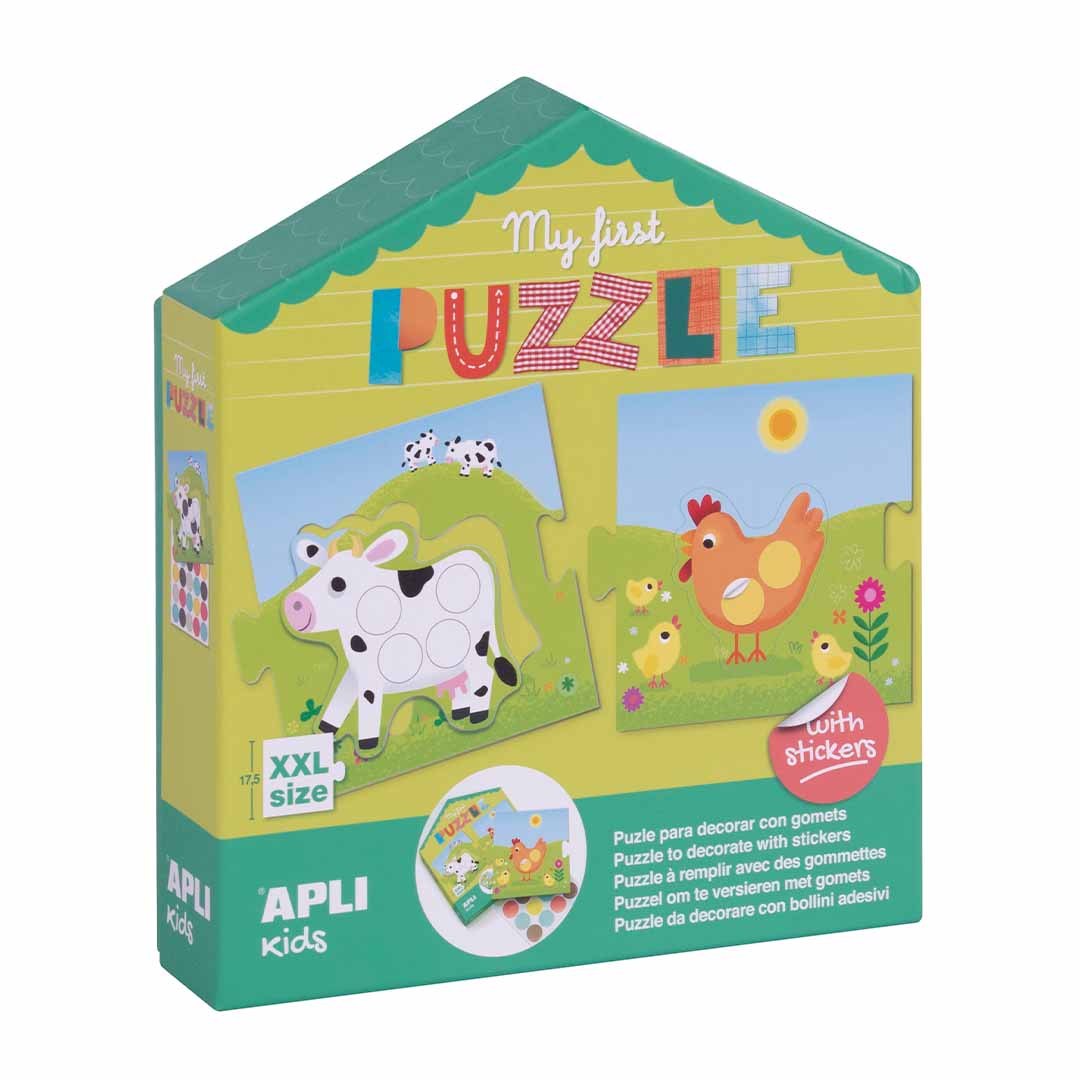 Puzzle | O Meu Primeiro puzzle + Autocolantes