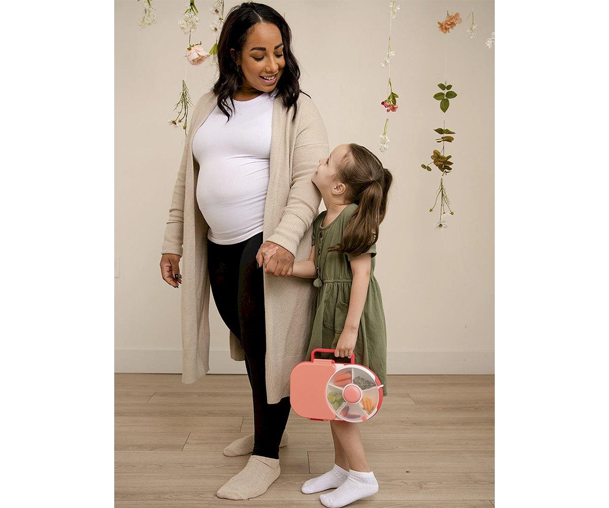 GöBe | Snack Spinner Flip 2 em 1 Coral