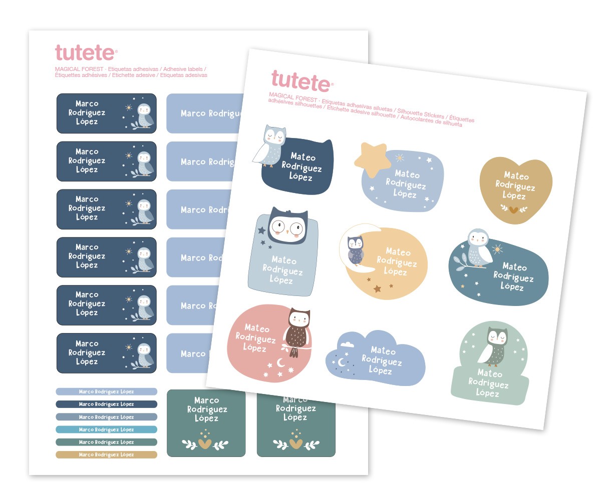 29 Etiquetas para Objectos | Magical Forest