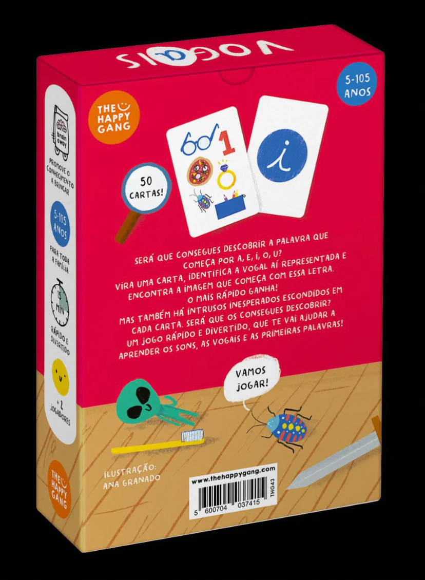 Jogo Brain Away | Procura e Encontra Vogais