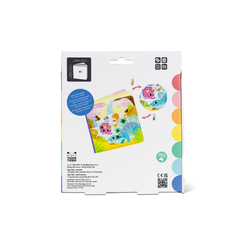 Tiger Tribe | Livro Banho Mágico Messy Dinosaurs