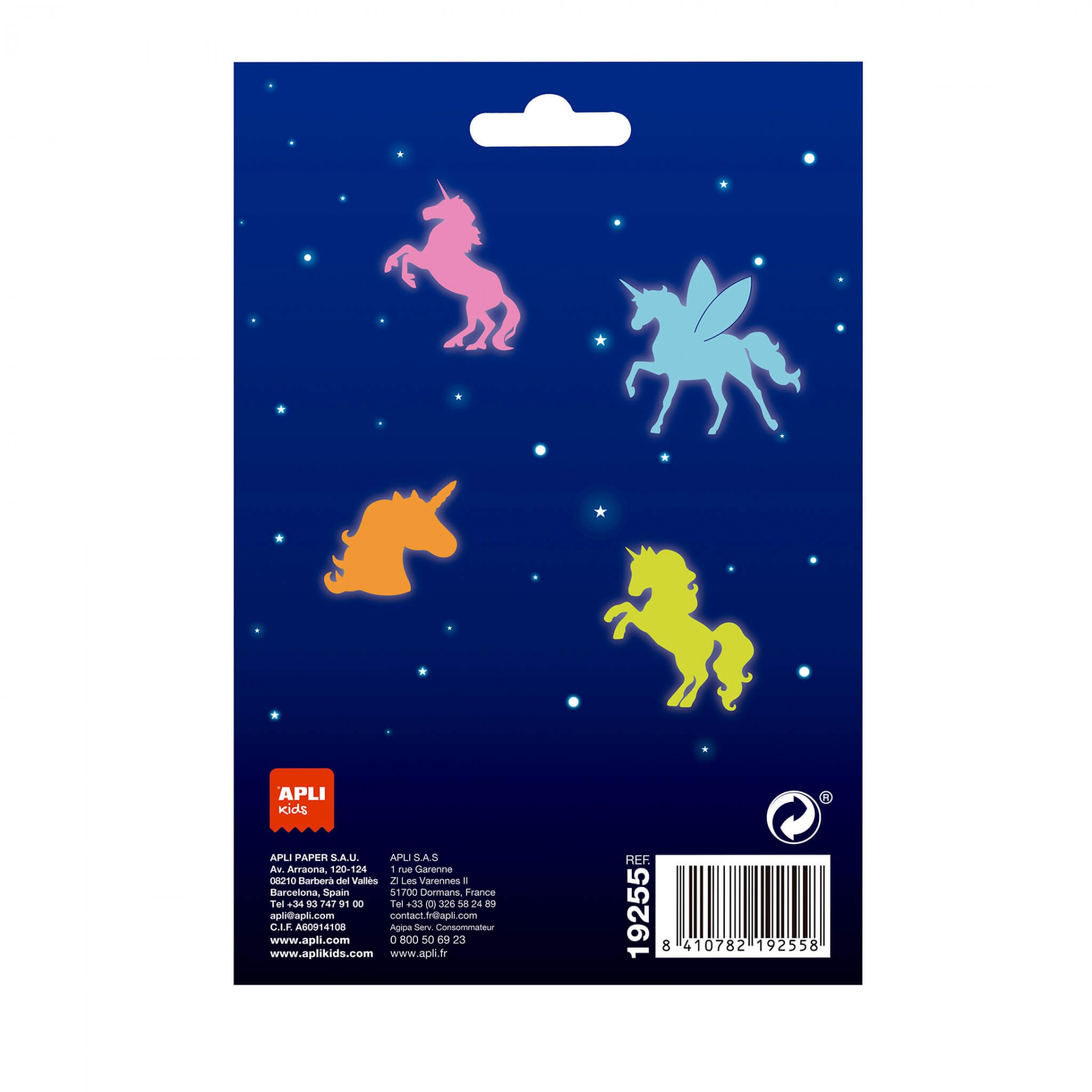 Adesivos Brilha no Escuro | Unicórnios