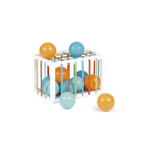 Ludi | CUBO DE MANIPULAÇÃO C/ BOLAS