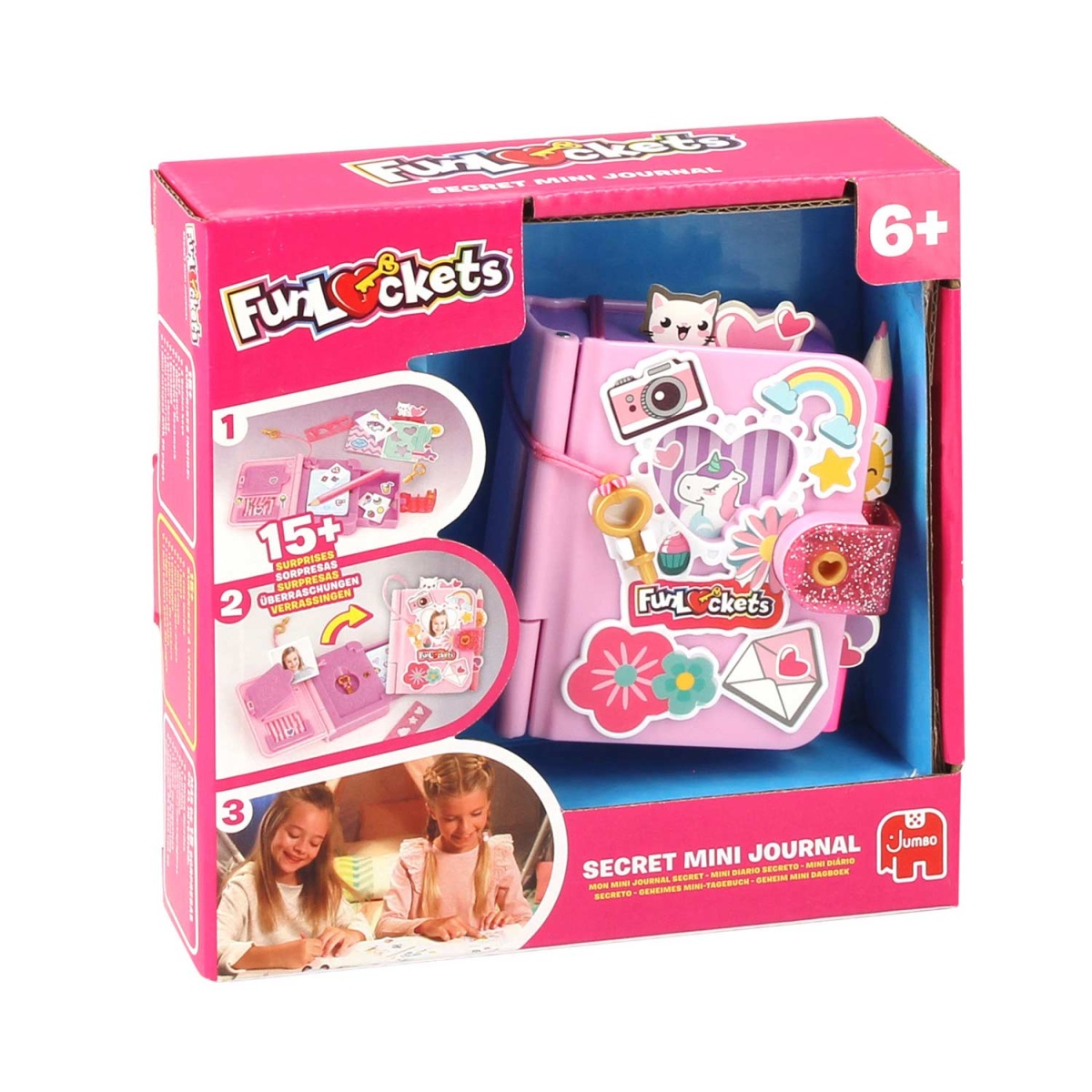 Mini-Diário Secreto Jumbo funlockets