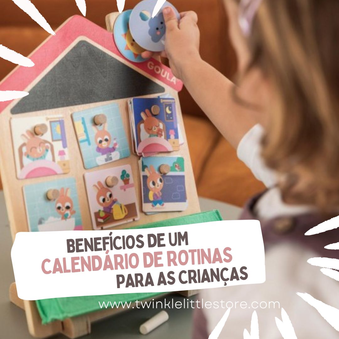 Os benefícios de um Calendário de Rotinas para as crianças