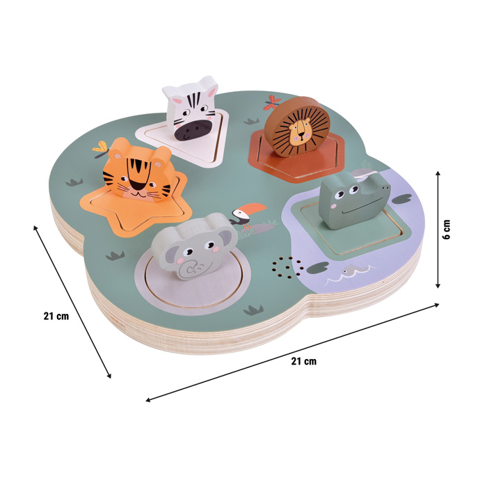 Small Foot | Puzzle 3D de Sons Safari