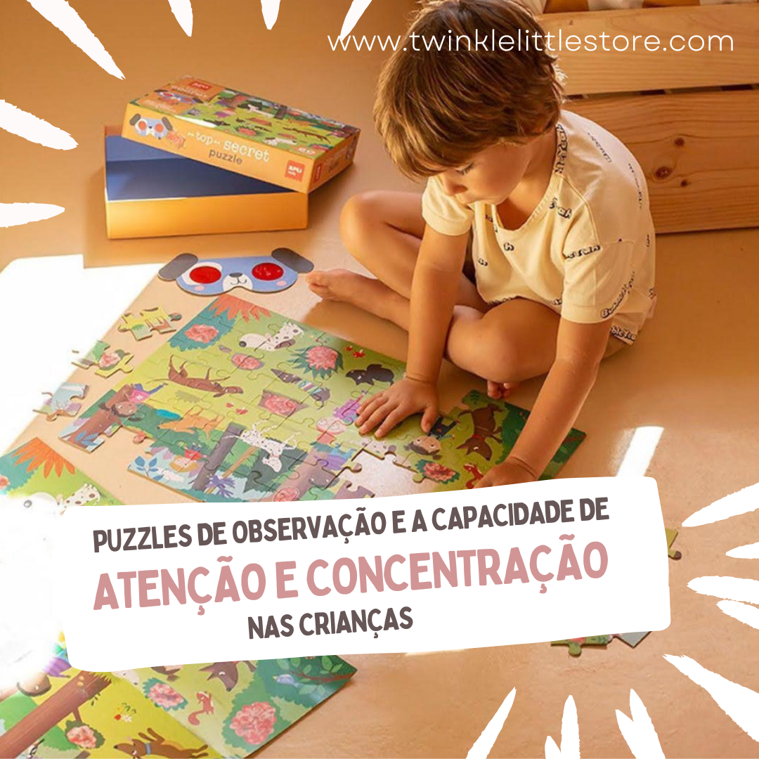 Puzzles de Observação e a Atenção e Concentração nas Crianças
