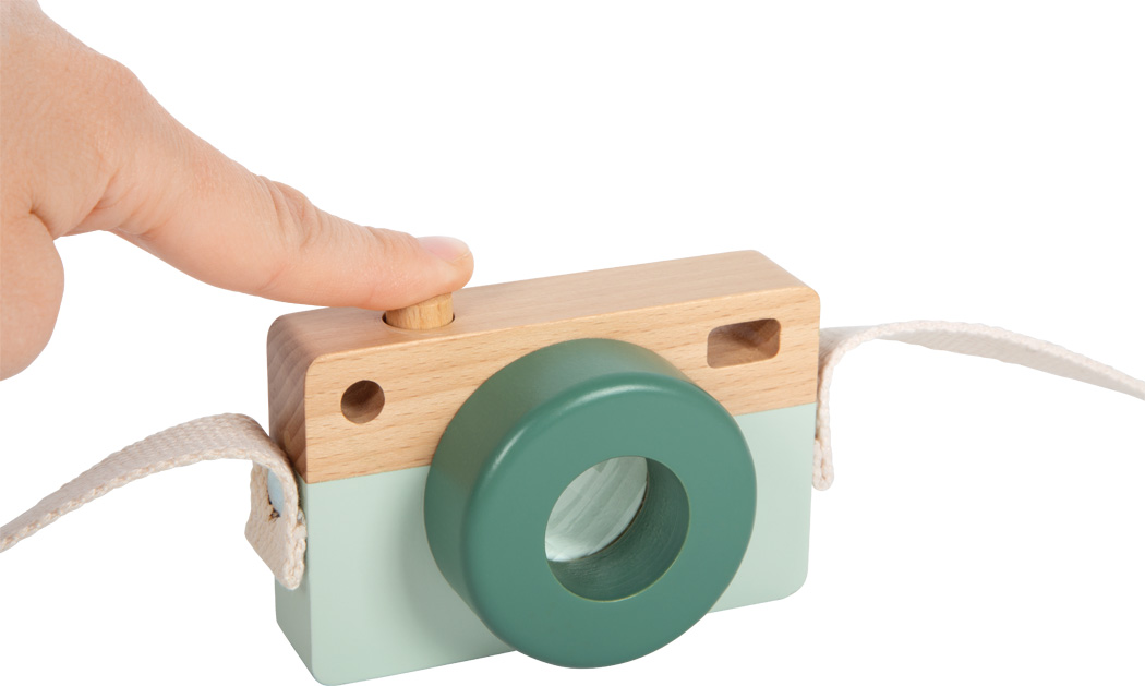 Small Foot | Máquina Fotográfica de Madeira Caleidoscópio