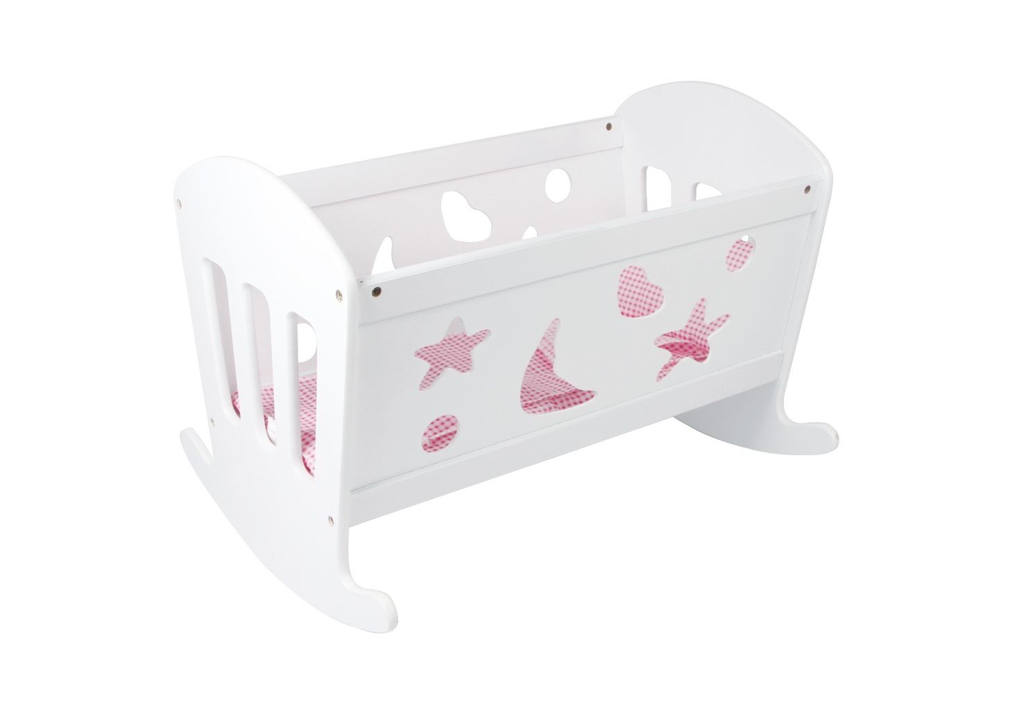 Berço em Madeira de Bonecas