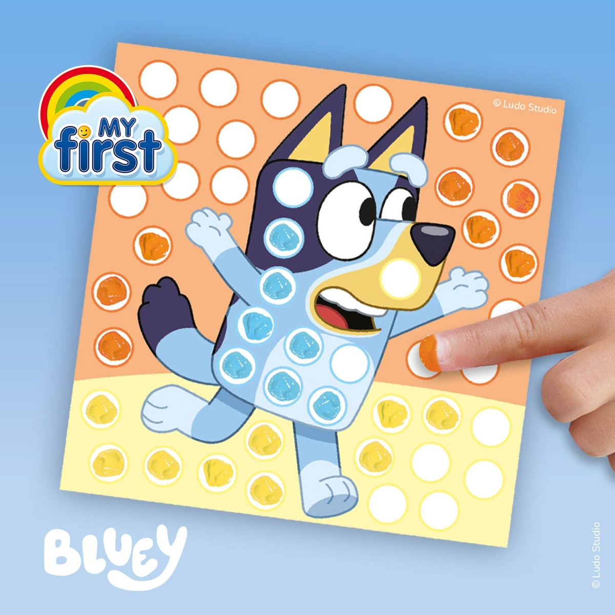 SES CREATIVE | Pintar com dedos Bluey
