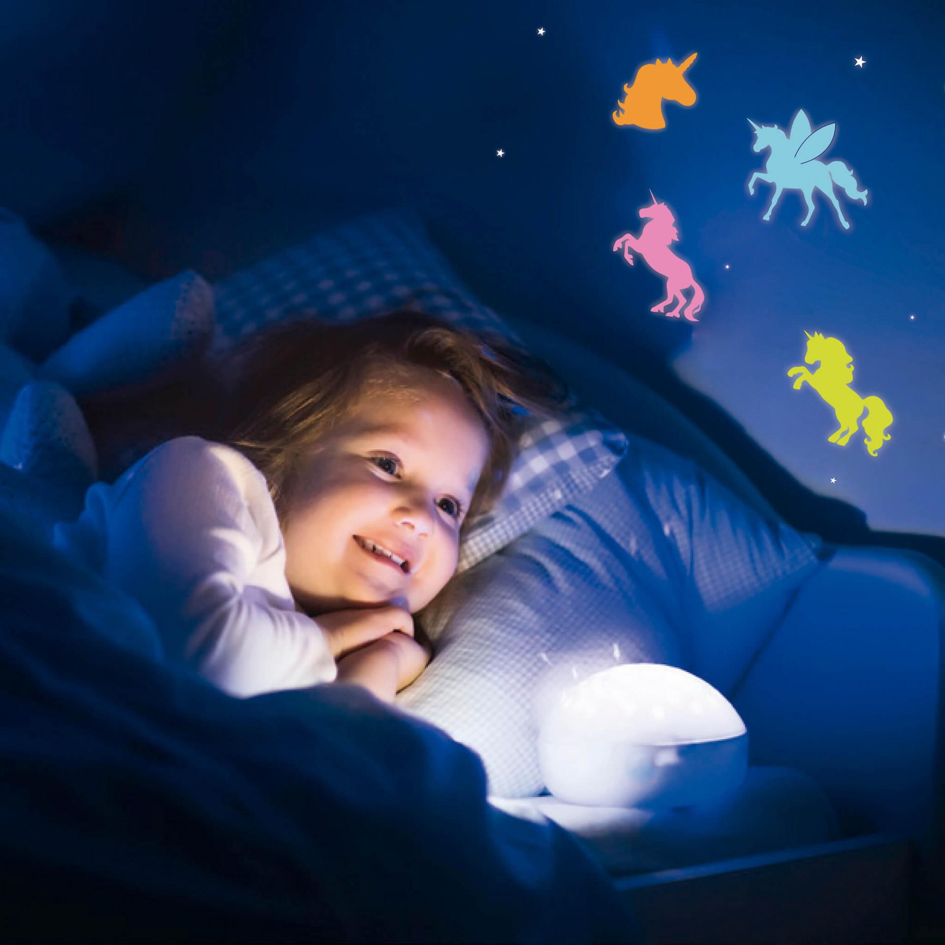 Adesivos Brilha no Escuro | Unicórnios