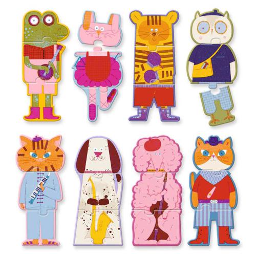 Puzzle trio | Orchestra Animais