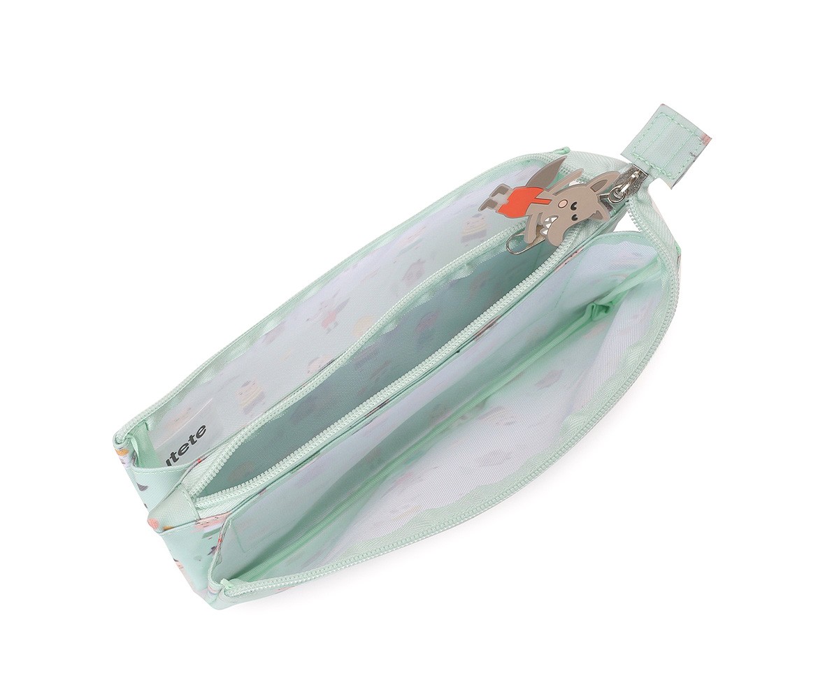 Estojo 3 Compartimentos Personalizável Tutete |  The Three Little Pigs