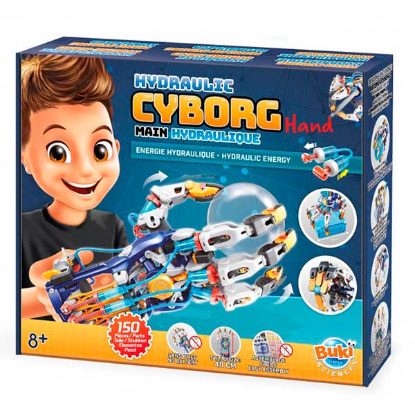 Kit 150 peças | Mão Hidráulica Cyborg