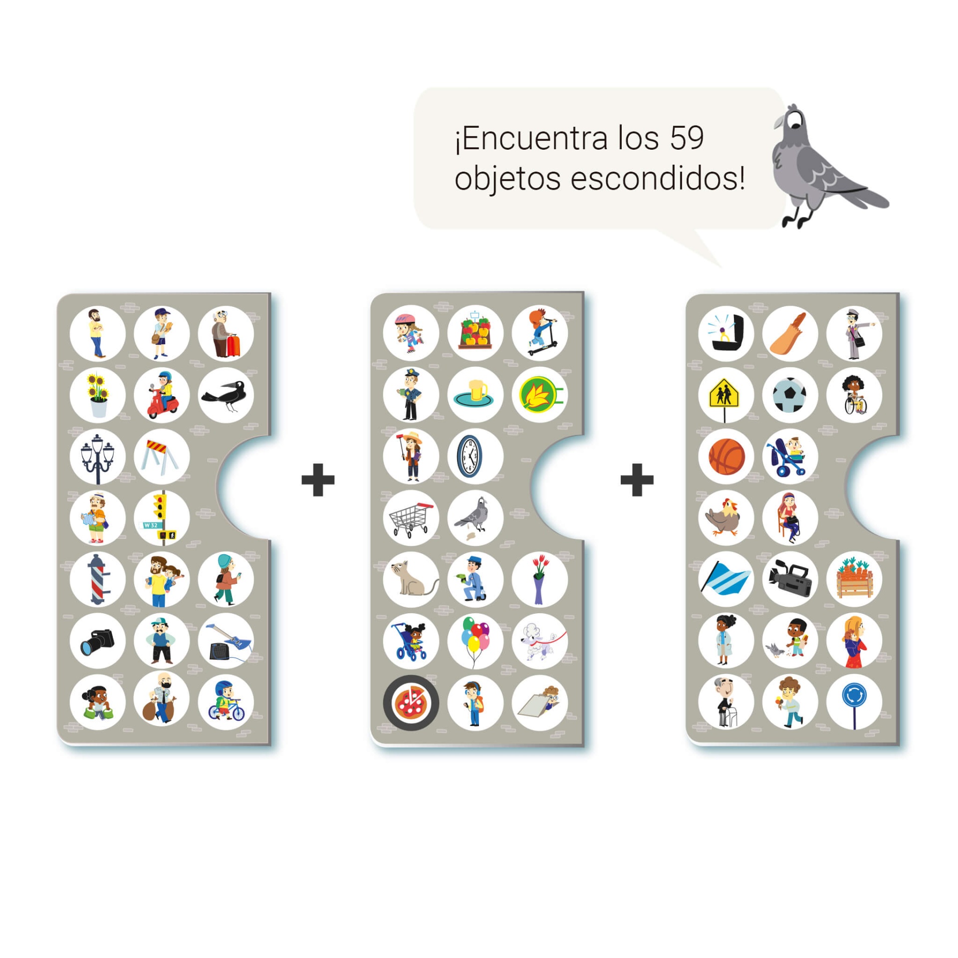 Puzzle de Observação 104 peças | Cidade