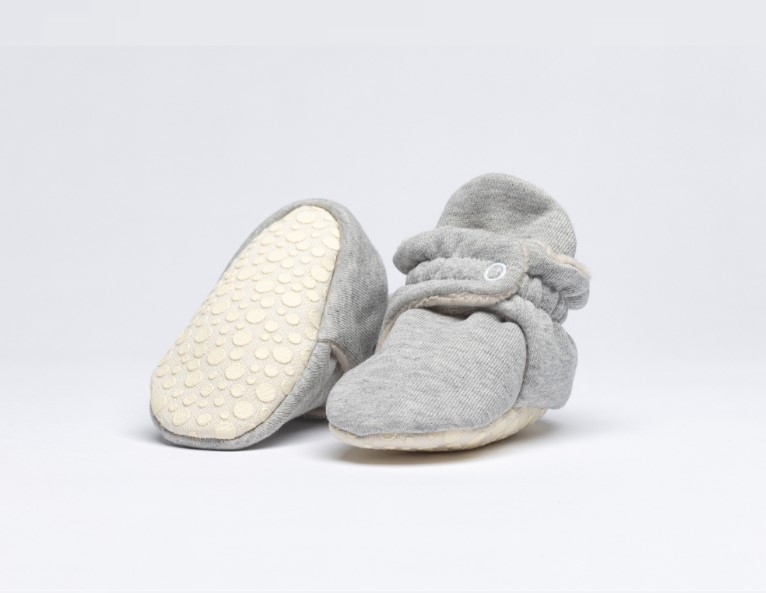 Baby Booties Fluffy | Silver Pavlova