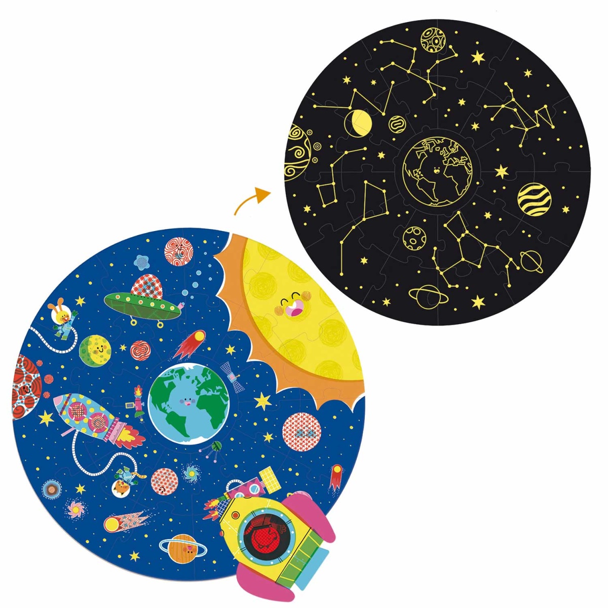 Goula | Puzzle XXl 25 Peças Espaço