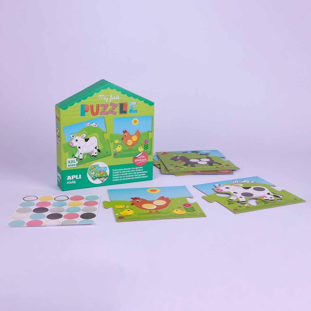 Puzzle | O Meu Primeiro puzzle + Autocolantes