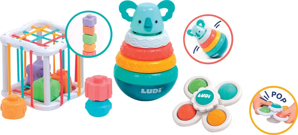 Ludi | Caixa de Brinquedos para bebé
