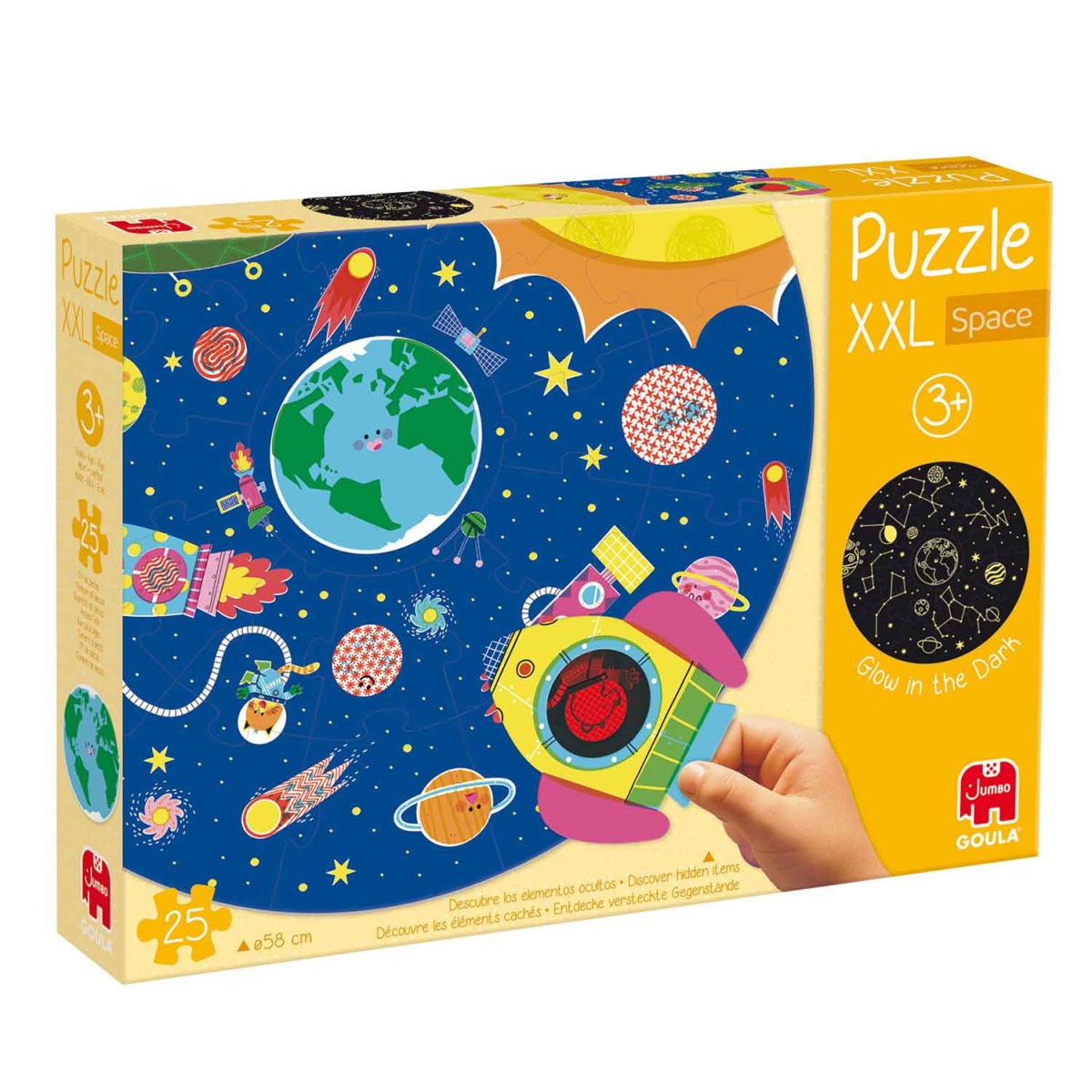 Goula | Puzzle XXl 25 Peças Espaço