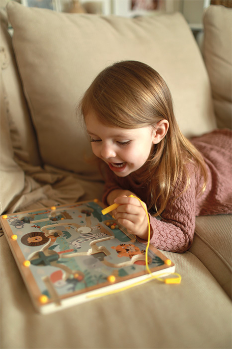 Small Foot | Labirinto Magnético Safari Cores e Contagem