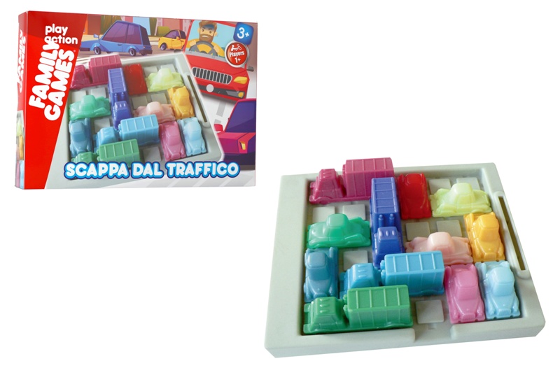 Jogo lógica - Escapa do trânsito