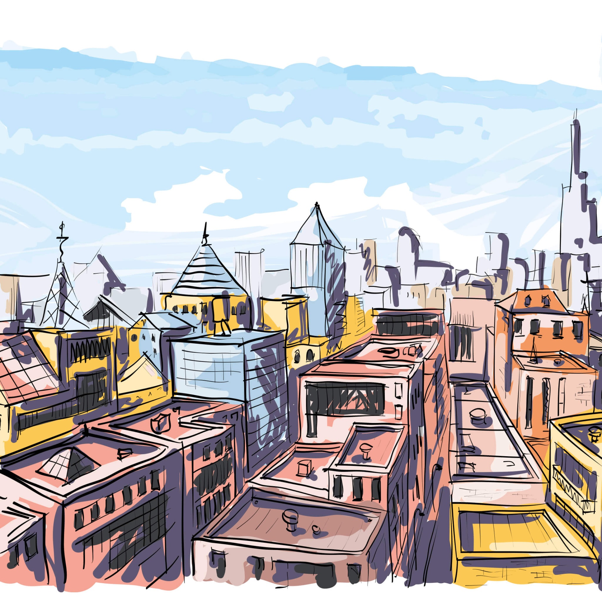 Marcadores de Álcool Street Marker Pack 6