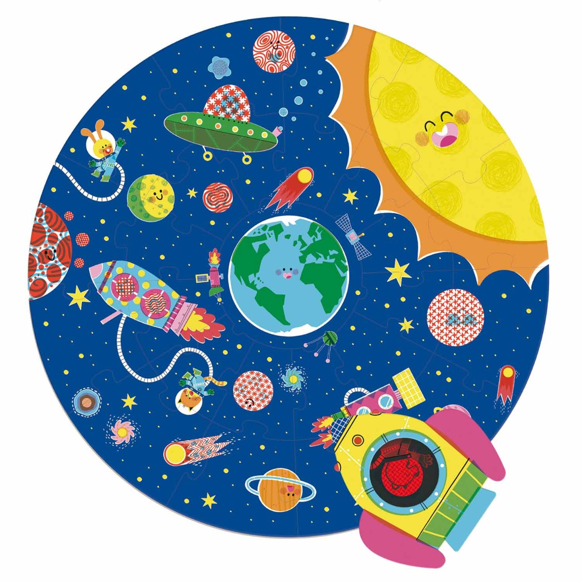 Goula | Puzzle XXl 25 Peças Espaço