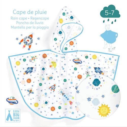 Djeco | Capa de Chuva 5-7 anos Rocket