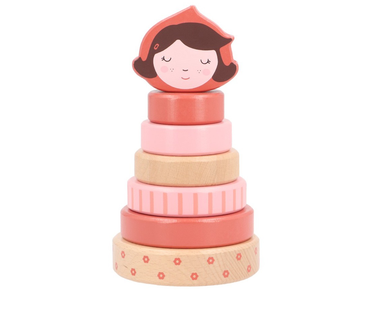 Monnëka | Torre Empilhável Capuchinho Vermelho