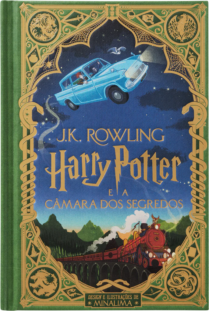 Livro | Harry Potter e a Câmara dos Segredos (MinaLima)