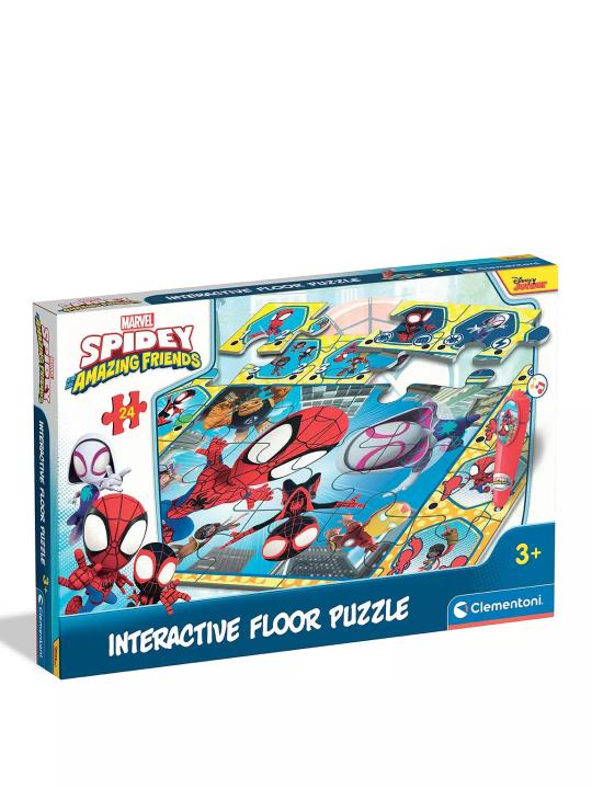Clementoni | Puzzle-Tapete Interativo Spidey