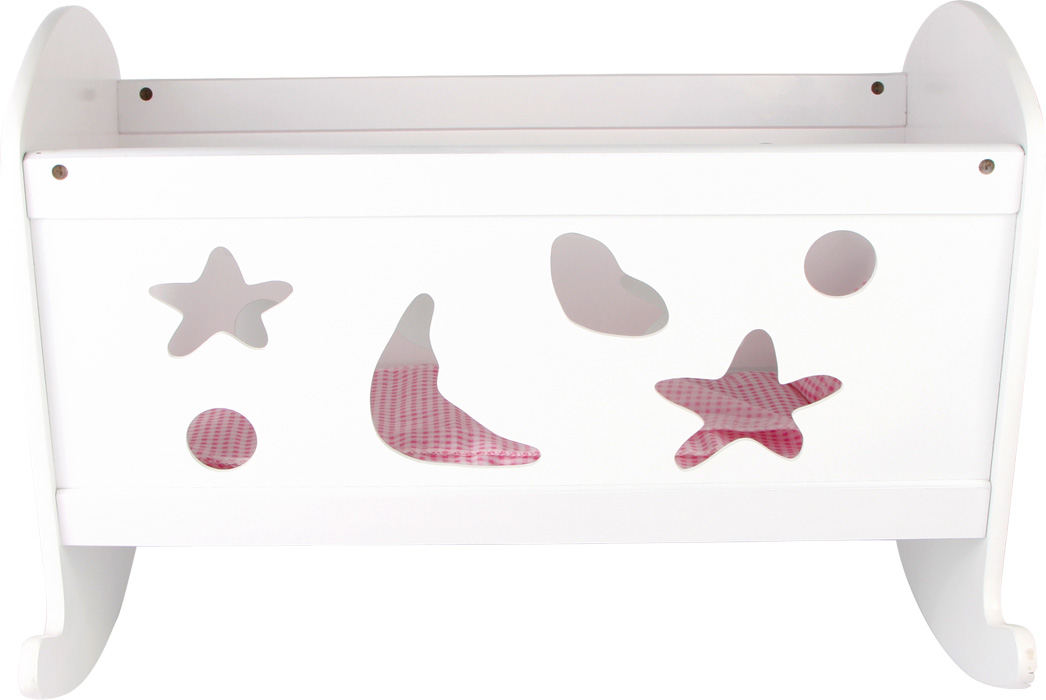 Berço em Madeira de Bonecas