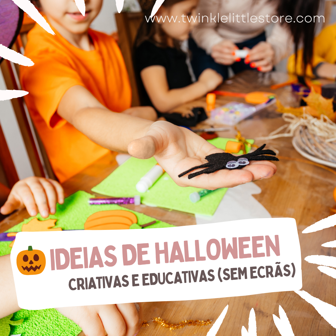 🎃 Ideias de Halloween Criativas e Educativas (Sem Ecrãs) | Twinkle Little Store