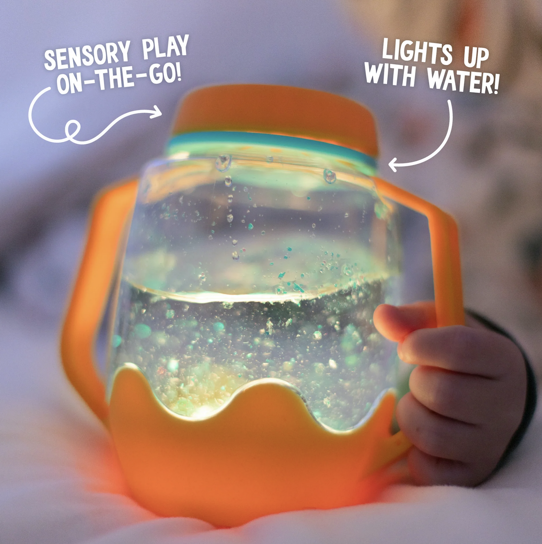 Jarra Sensorial Glo Pals | Amarelo